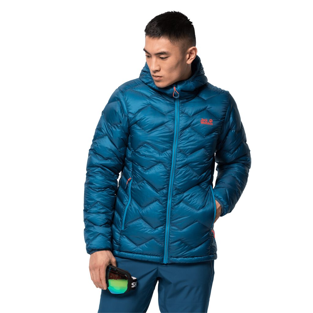 Jack Wolfskin ARGO PEAK Vestes Homme Bleu Foncé - CDBAVMO-37